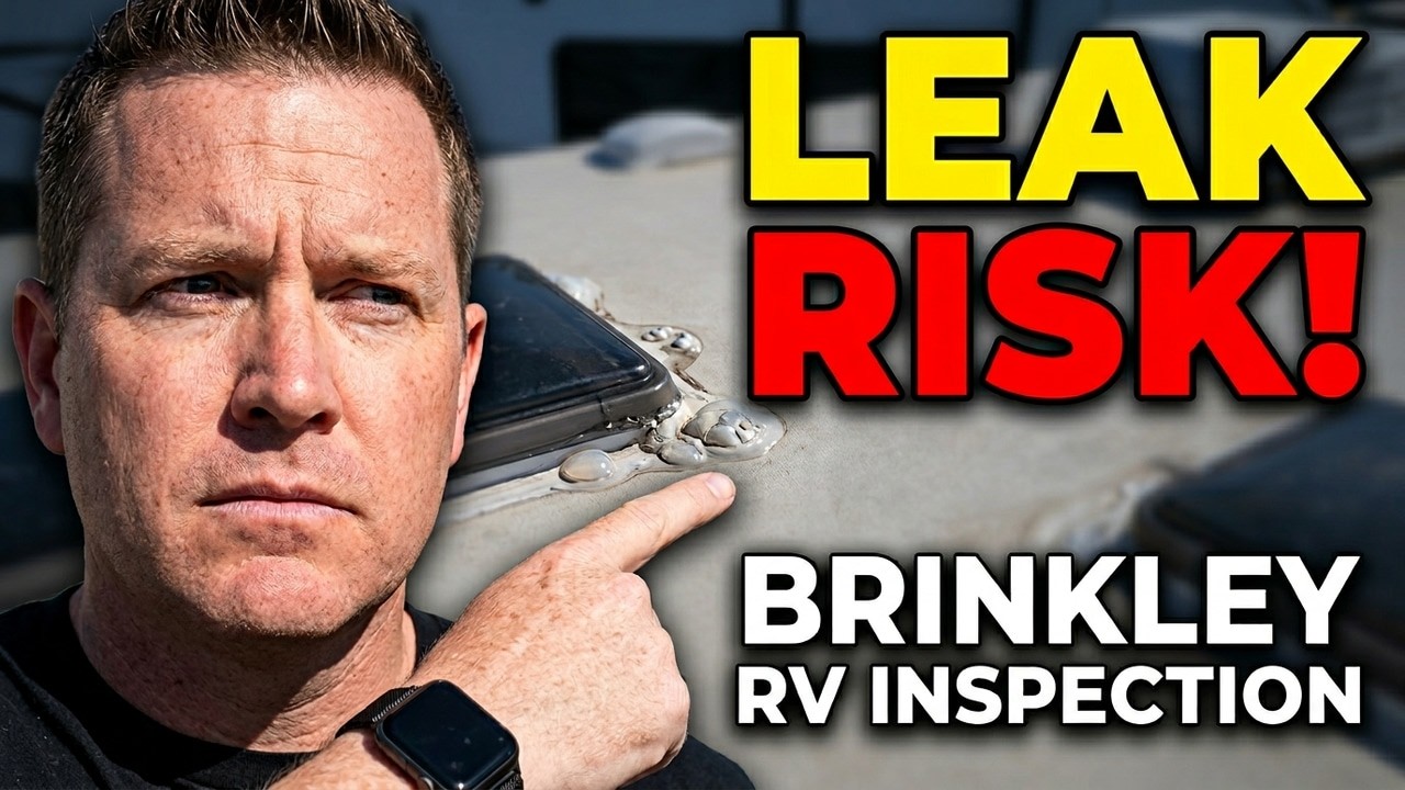 Brinkley RV Roof Inspection Reveals SHOCKING Problems