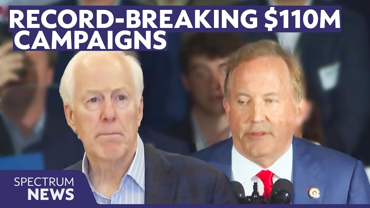 Cornyn & Paxton head to May 26 runoff in Texas GOP Senate primary