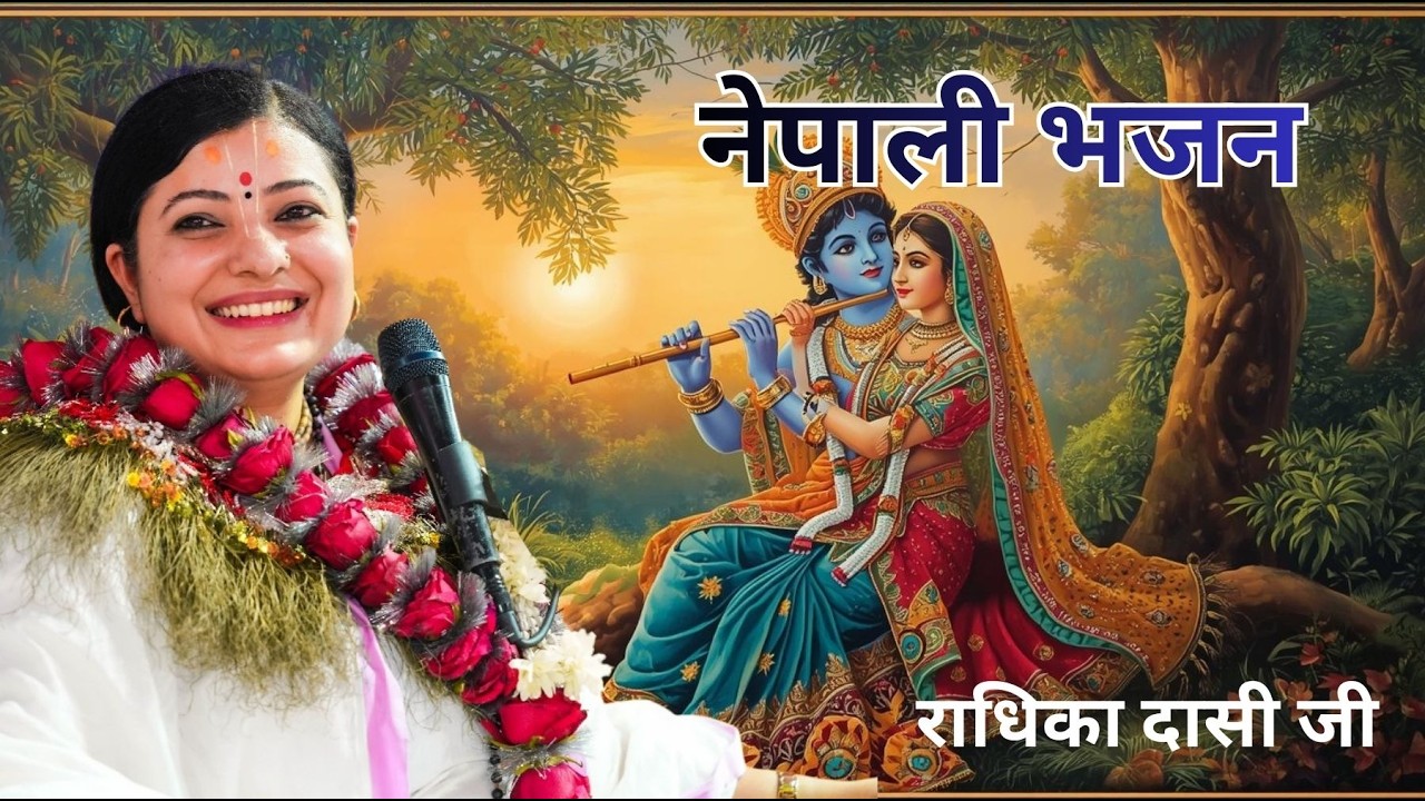 नेपाली भजन - राधिका दासी जी  New Nepali Bhajan By Radhika Daasi Ji #radhikadaasiji