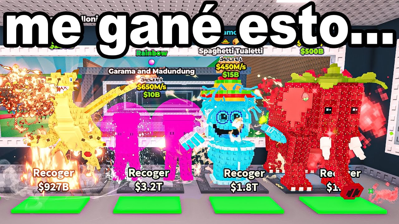 Jugué PVP contra Jugadores con Brainrots 0,001%