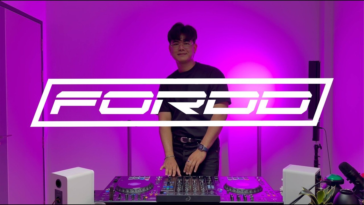 Live Set 1 Hour EDM , techno mainstage , progressive house DJ FORDD