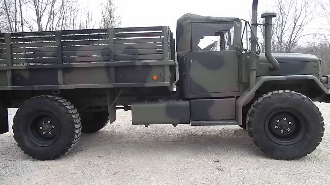 1971 bobbed 12 foot bed M32a2 very clean truck C&C  Equipment 812-336-2894