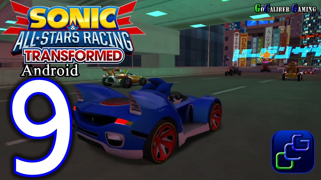 Sonic All Star Racing Transformed Android Walkthrough - Part 9 - World Tour: Scorching Skies