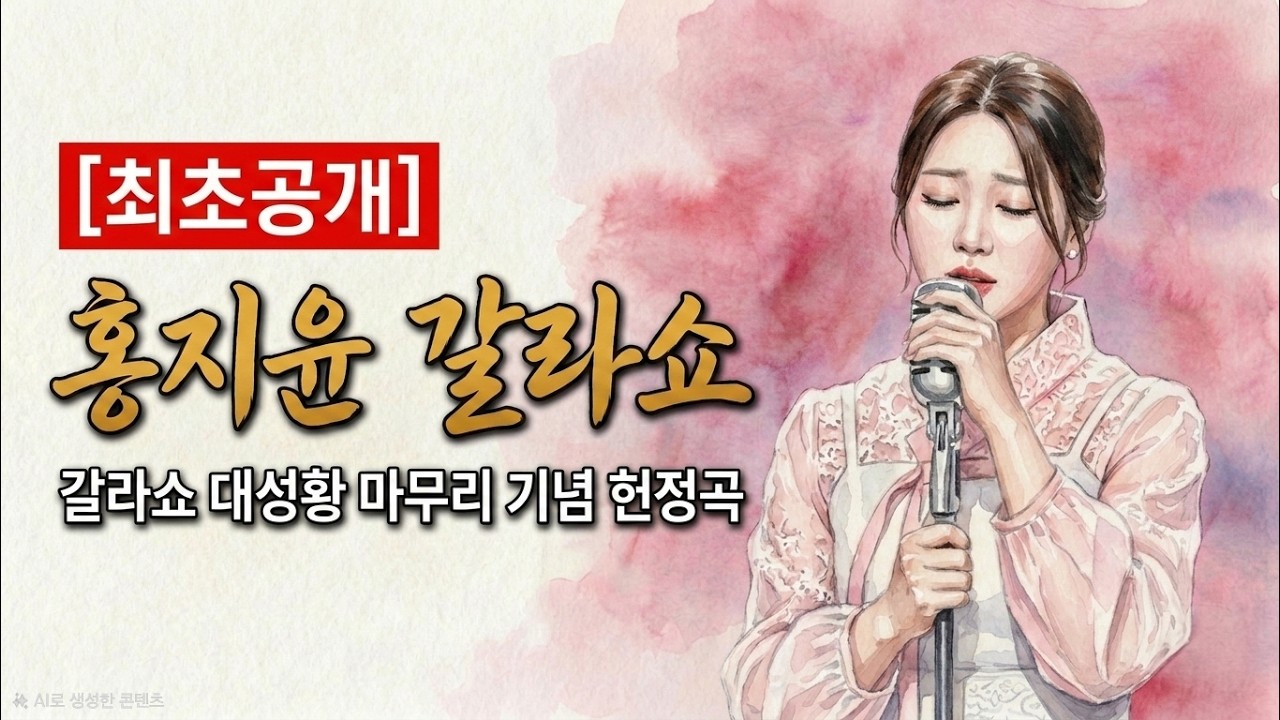 역대급 무대! 홍지윤 갈라쇼 현장 분위기 그대로.. 팬 헌정곡 '지윤이의 축제' 최초 공개 🎤