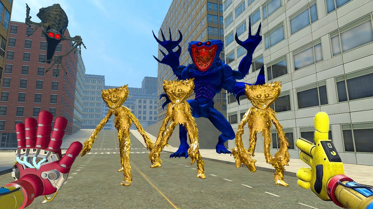 All Huggy from Poppy Playtime are now rivals Part 5 in Garry's Mod