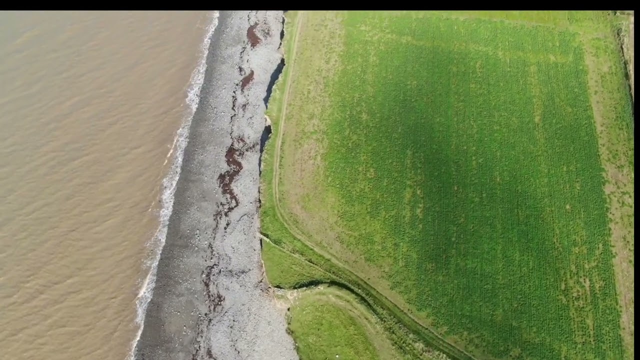 Llanon and Llanrhystud coast dji mini 2