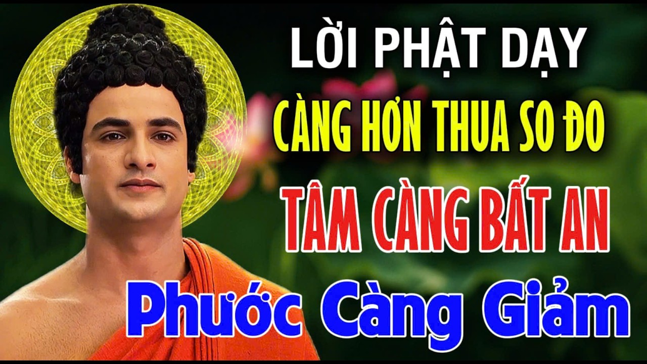 LỜI PHẬT DẠY: CÀNG SO ĐO HƠN THUA, Tâm Càng Bất An Và Phước Càng Giảm