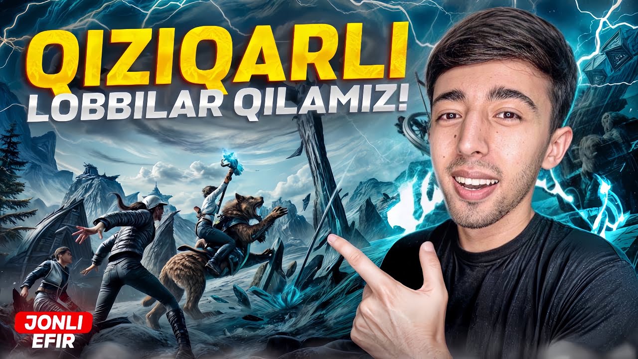 QIZIQARLI LOBBI QILAMIZ - SHORTs STRIM 🔥PUBG MOBILE!!!