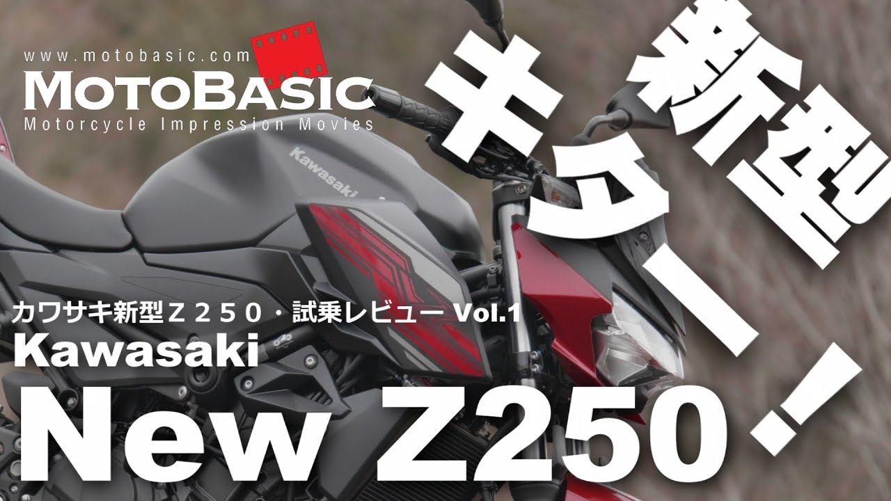 Z250 カワサキ バイク試乗インプレ・レビュー Vol.1 Kawasaki New Z250 (2019)  Test Ride