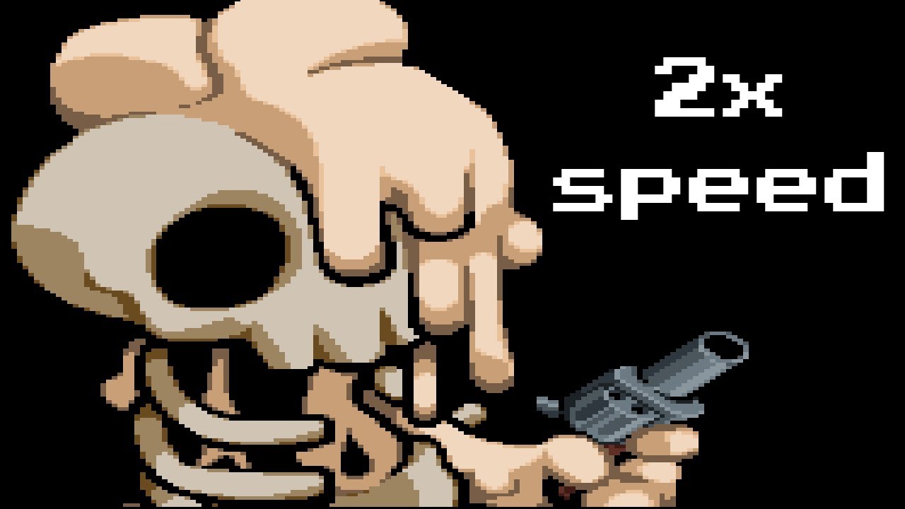 Melting B Skin Done with 2x Speed | Nuclear Throne