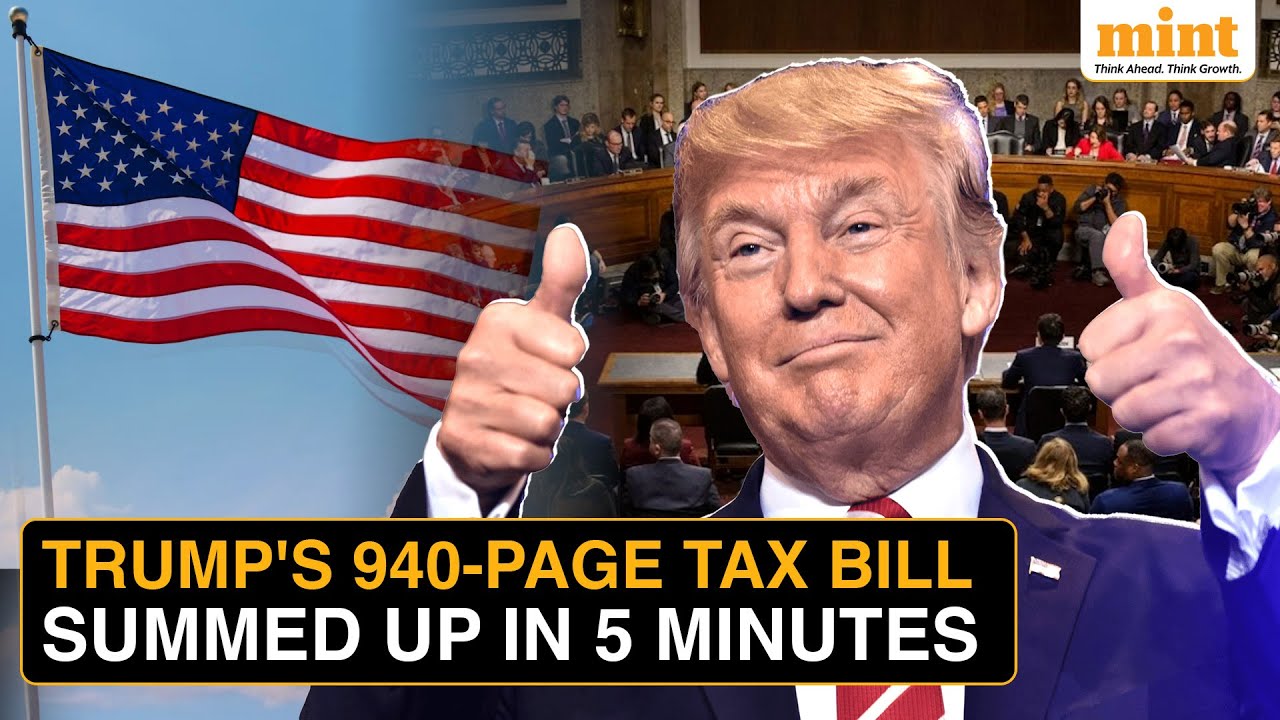 What Donald Trump's Big Beautiful Tax Bill ACTUALLY Says Explained in 5 Minutes