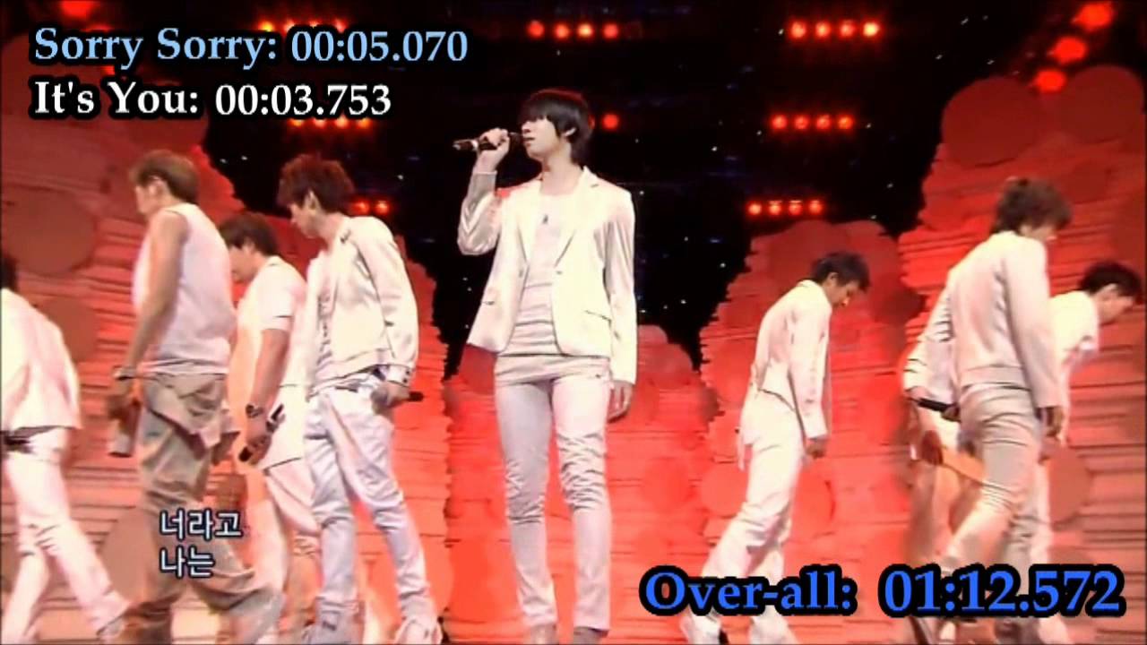 Super Junior's Heechul's singing parts [UPDATED]