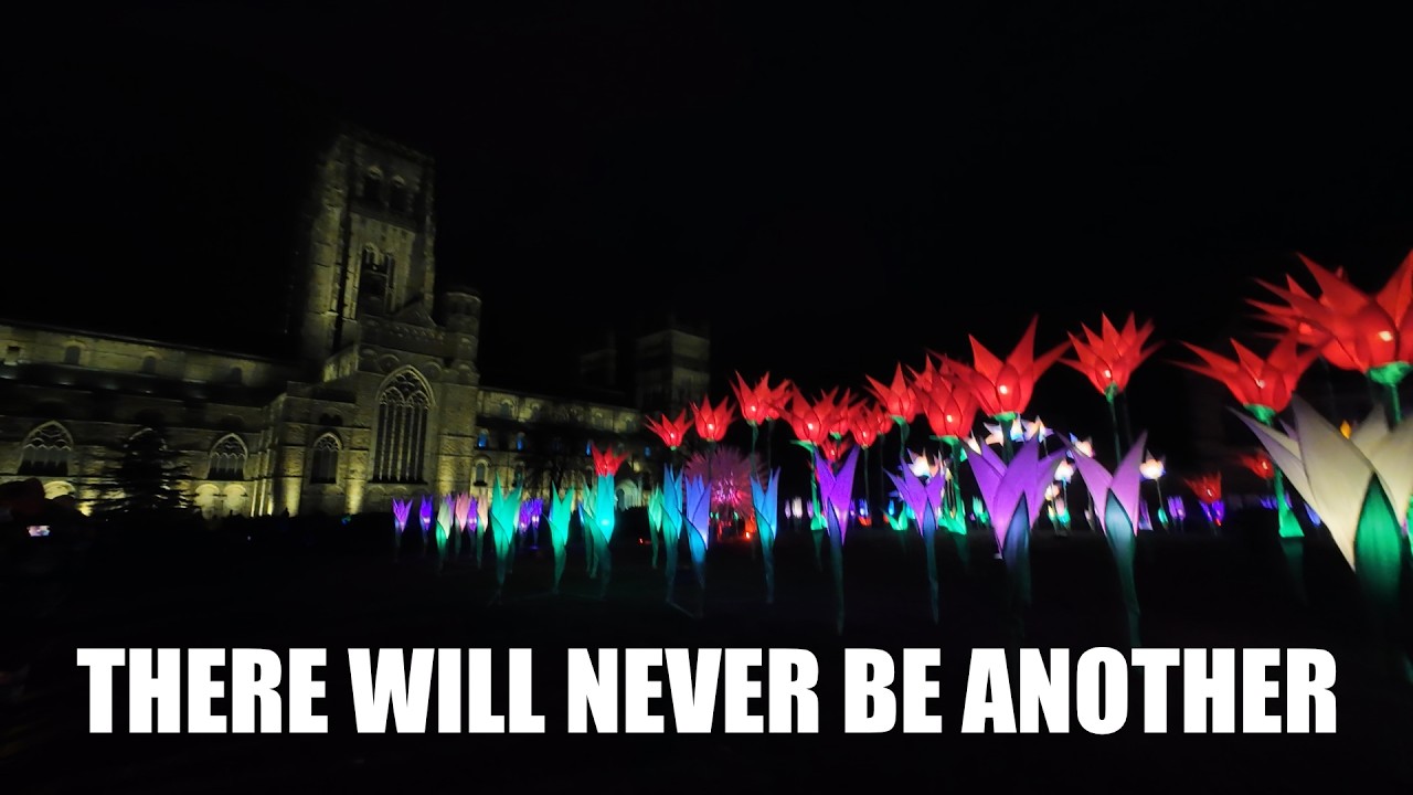 The LAST EVER Lumiere | Durham's greatest light show is leaving FOREVER | November 2025