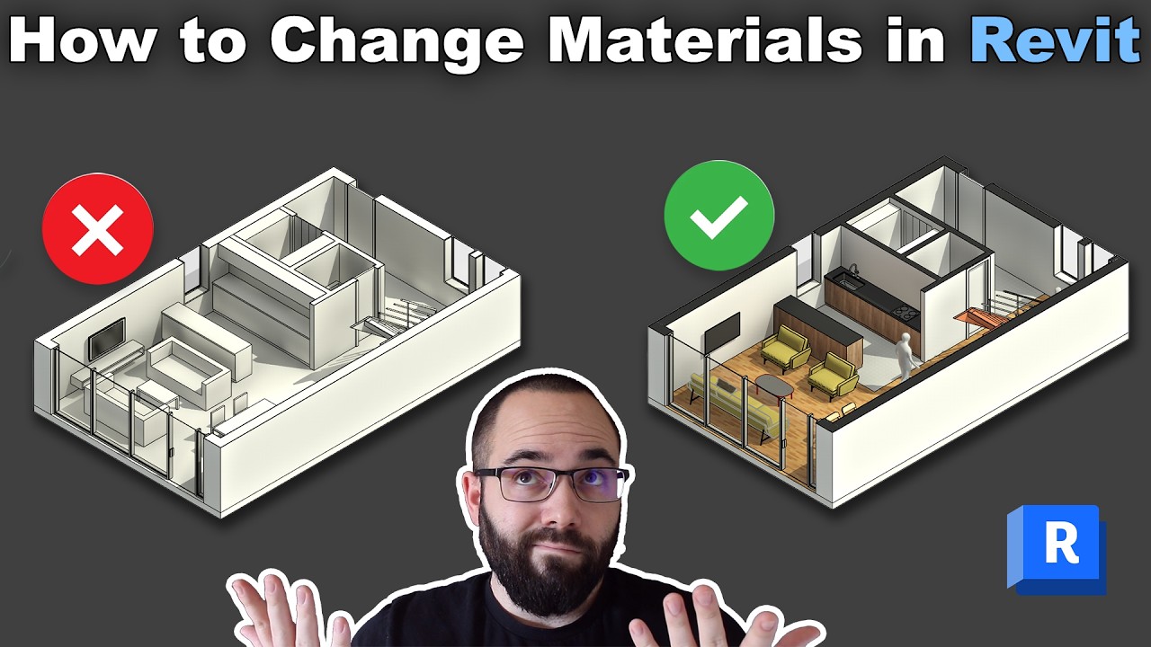 Как изменить цвет — обучающий курс для начинающих по Revit