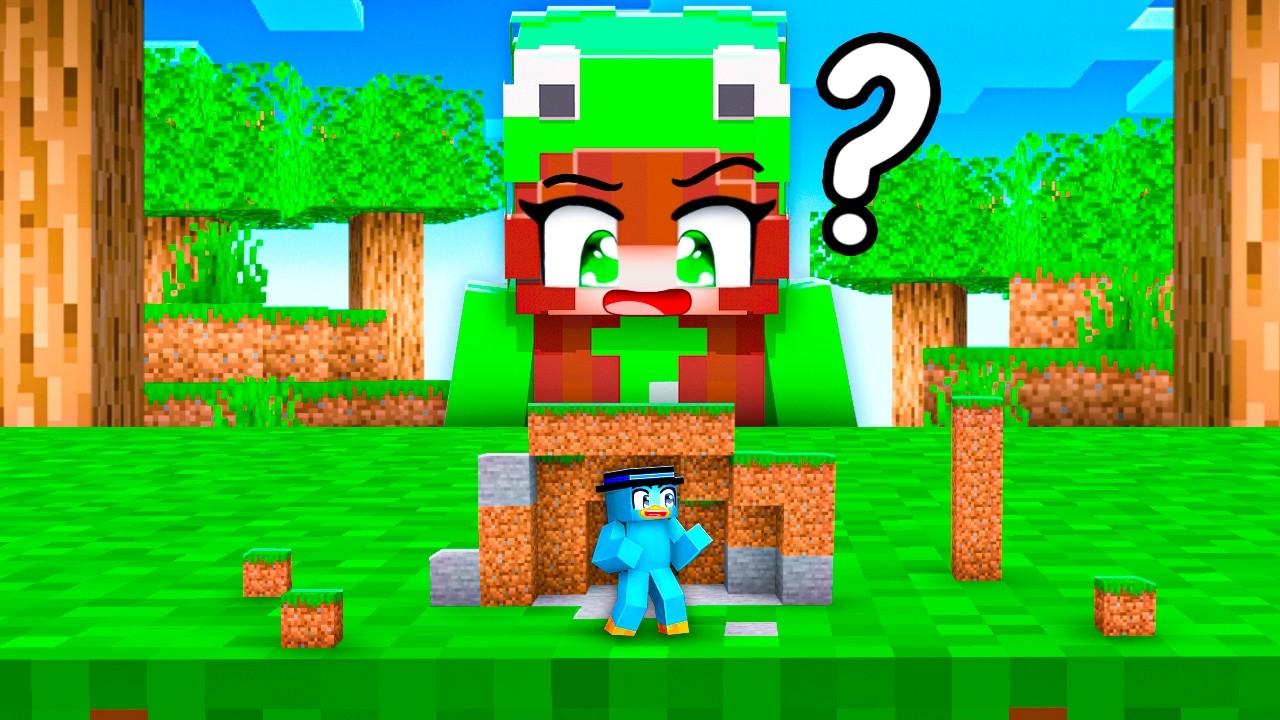 Cambi&eacute; mi Tama&ntilde;o Para Esconderme en Minecraft!