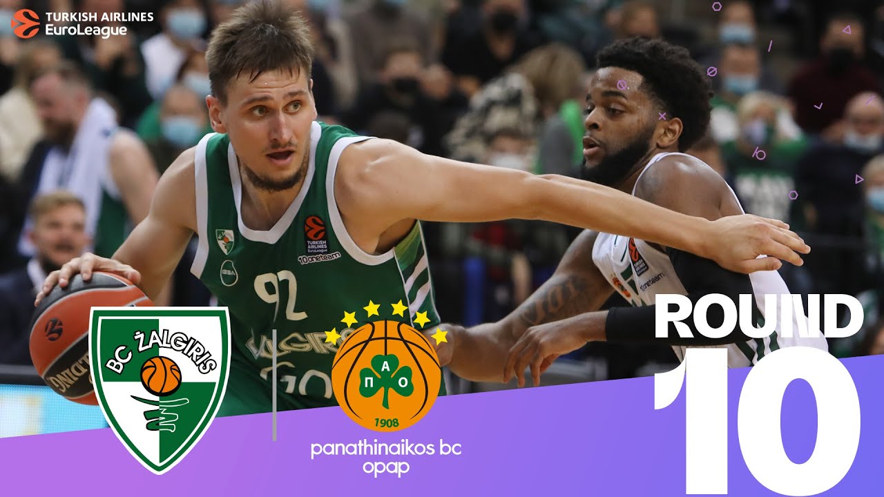 Zalgiris downs Panathinaikos for first win!| Round 10, Highlights | Turkish Airlines EuroLeague