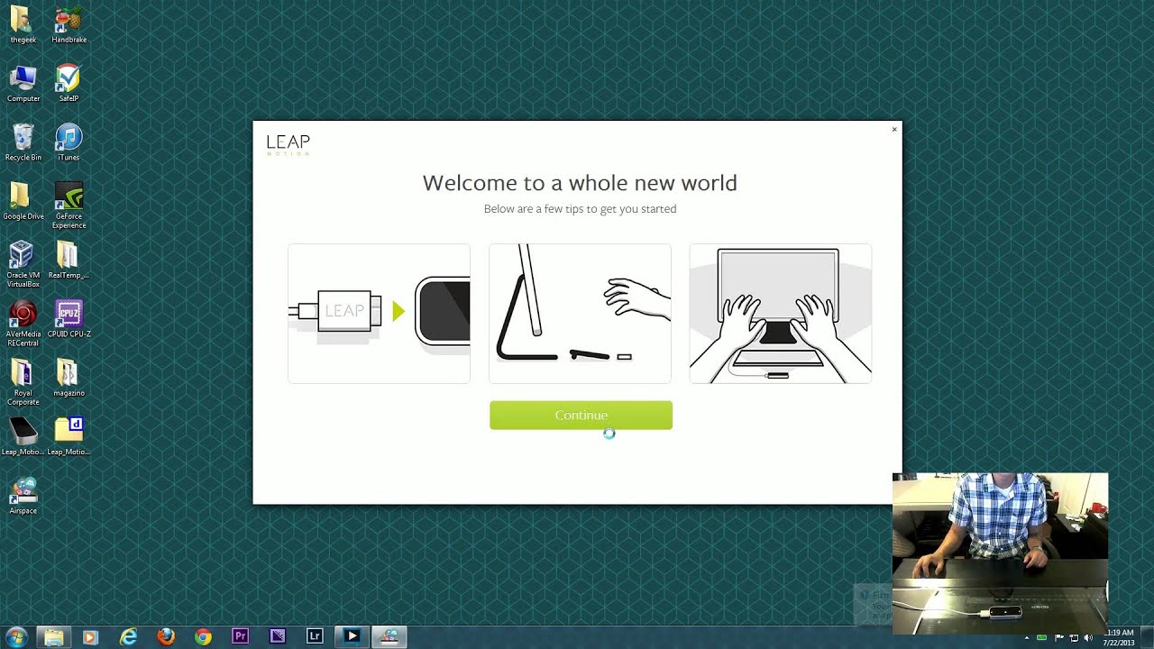 Leap Motion Controller Setup and Demo