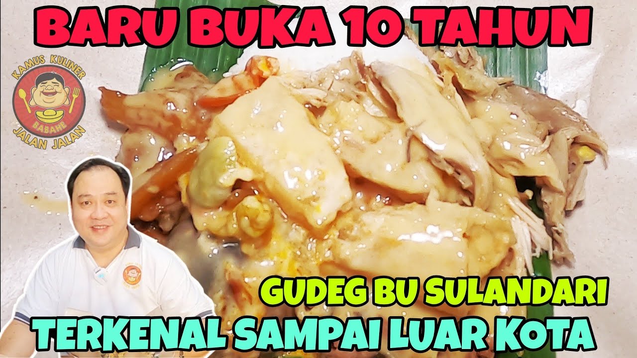 KULINER ENAK DI SOLO | BARU BUKA 10 TAHUN, TERKENAL SAMPAI LUAR KOTA | GUDEG KOYOR BU SULANDARI