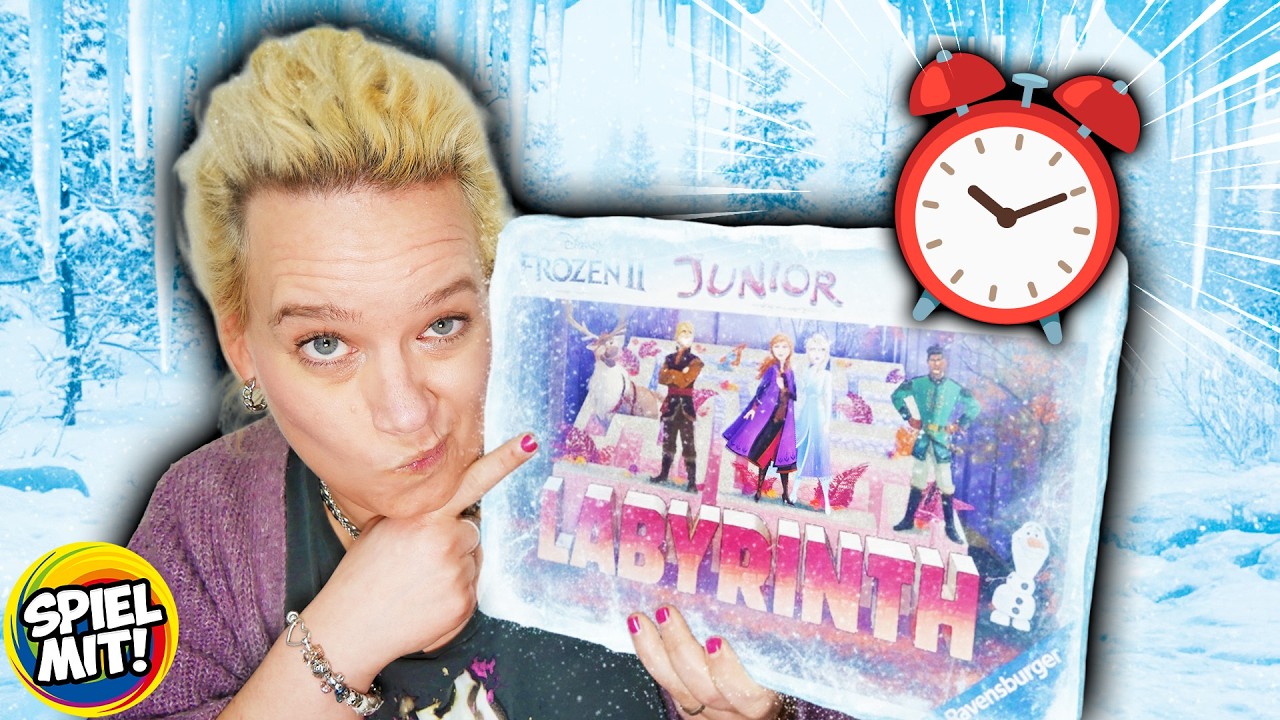 FROZEN LABYRINTH gegen die ZEIT!? Wer findet die Wege schneller?! Wer schummelt?!