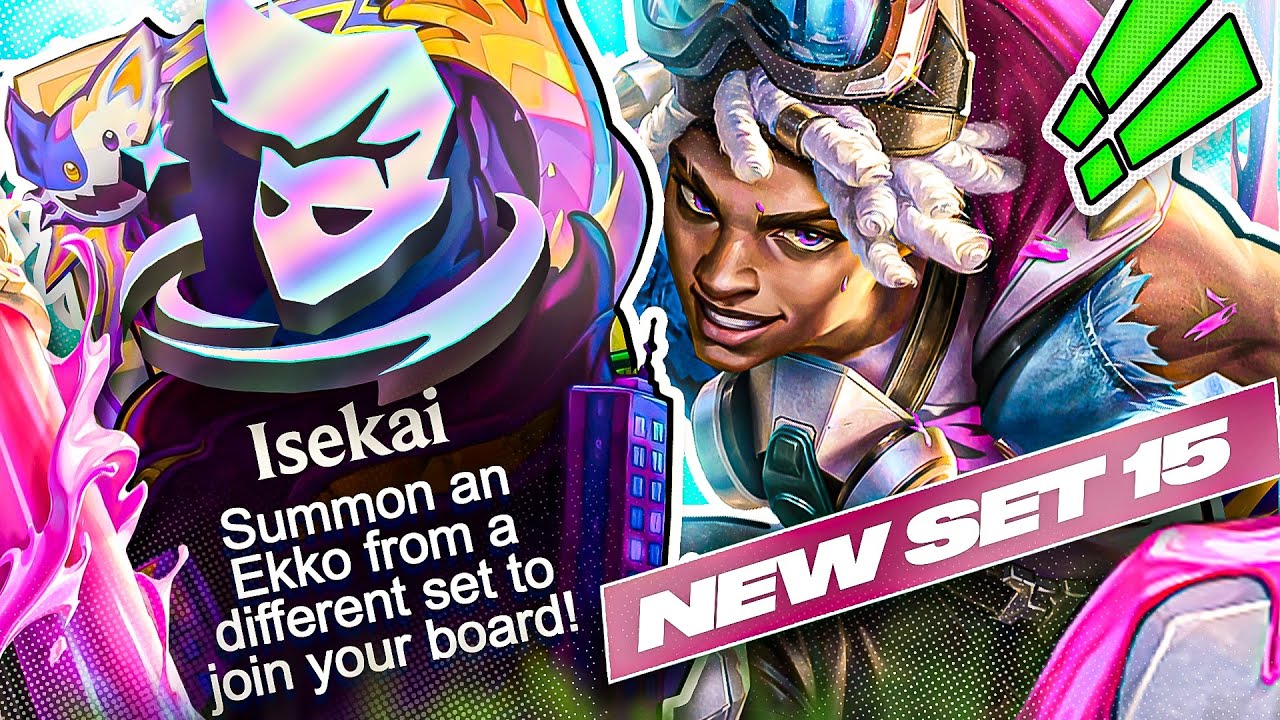 I Hit the Isekai Augment and Summoned Ekko the Hero! | New Set 15 Gameplay