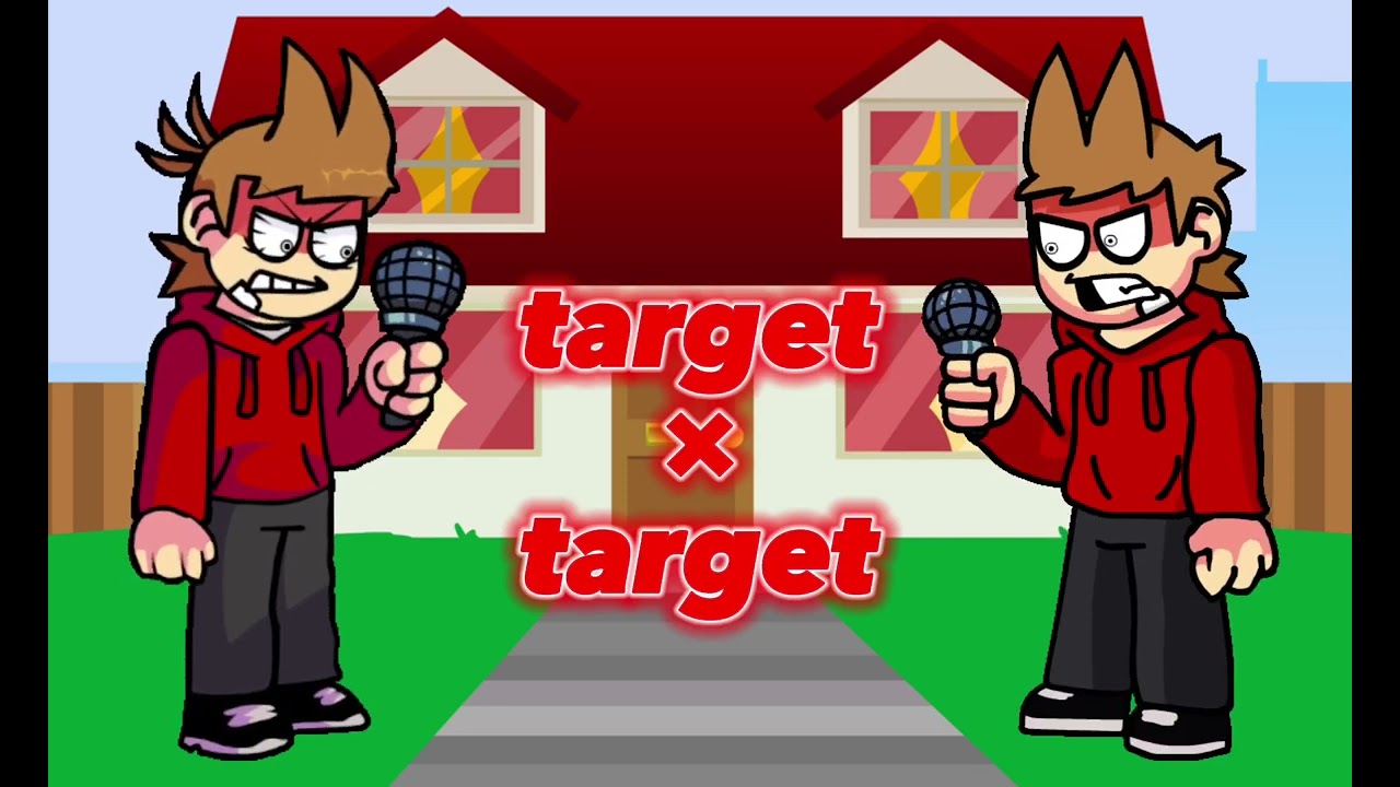 Friday Night Funkin' Vs. Tord Red Fury target×target