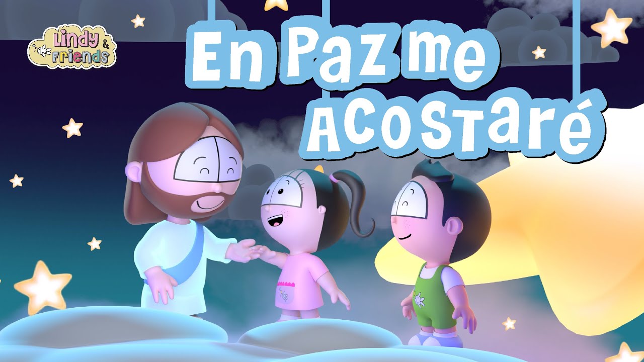 😴 EN PAZ ME ACOSTARÉ 💤 Lindy and Friends ft. Tabea | Musica para dormir - orar y descansar