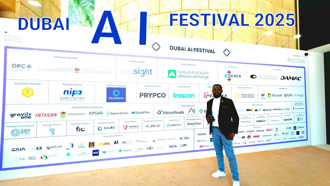 The Most Advanced Artificial Intelligence On Earth ? Dubai AI Festival 2025 Part 1