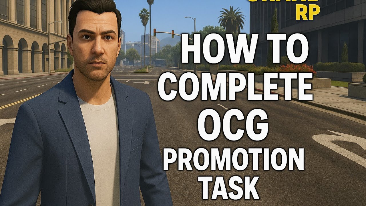 How To Complete Ocg Promotion Task || Grand Mobile Rp Life Simulator