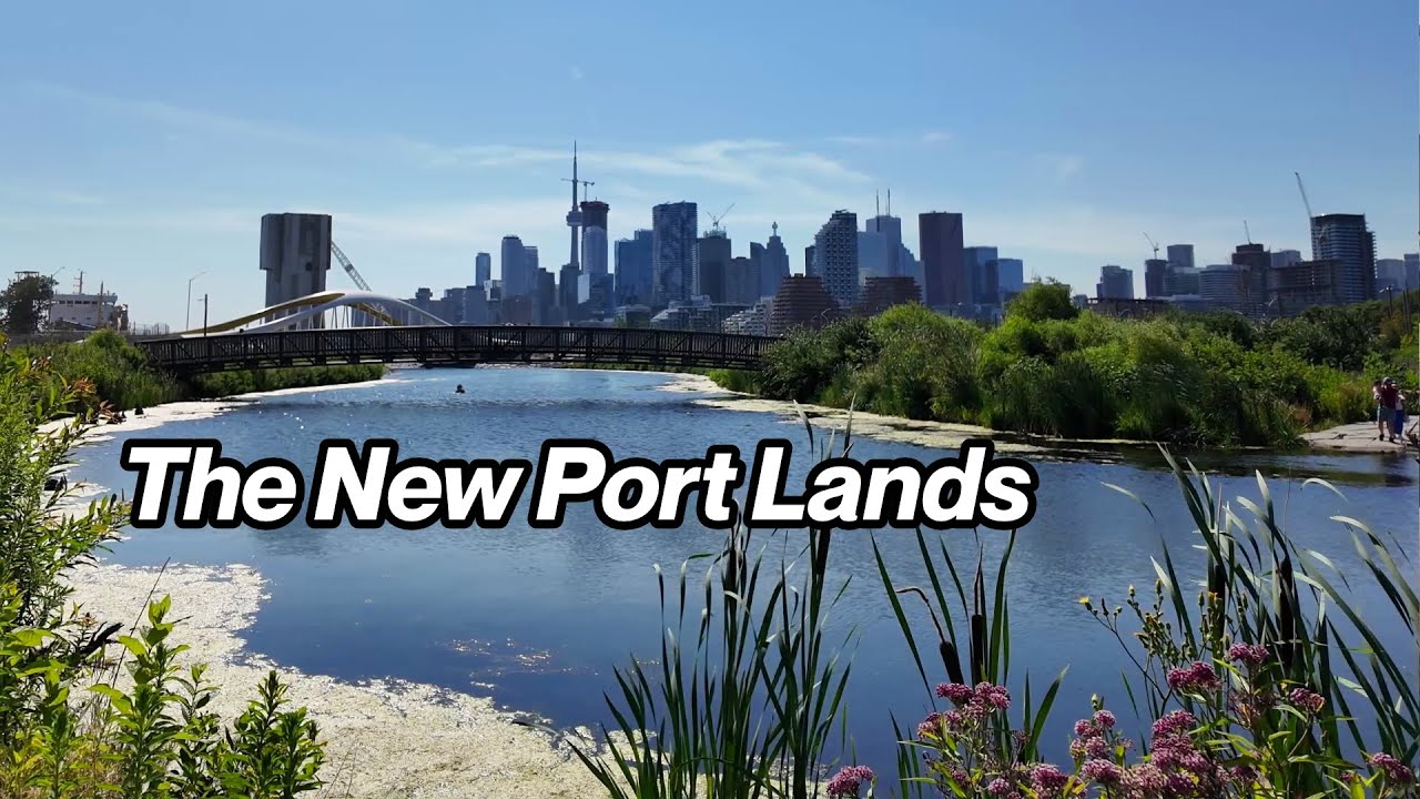 Toronto's Changing Port Lands | Cherry Street to Biidaasige Park Walk
