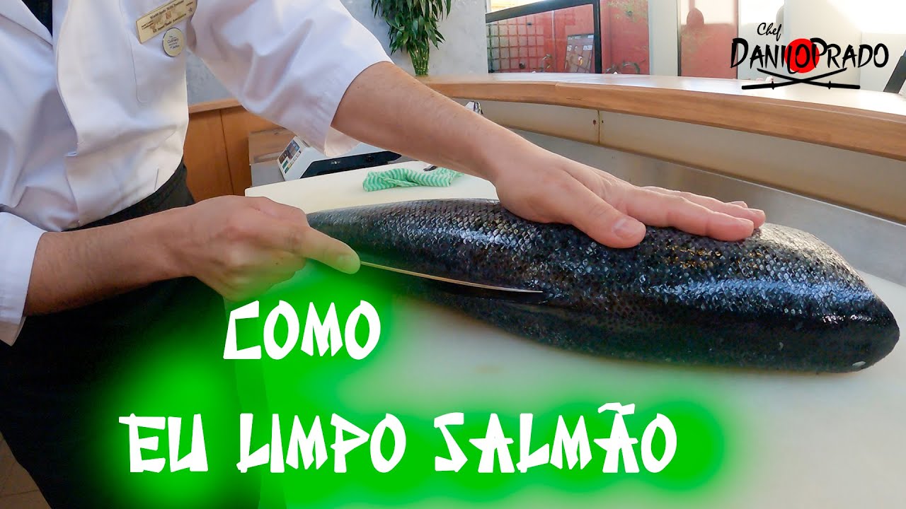 COMO EU LIMPO SALMÃO | COMO LIMPAR SALMÃO |SAN MAI OROSHI