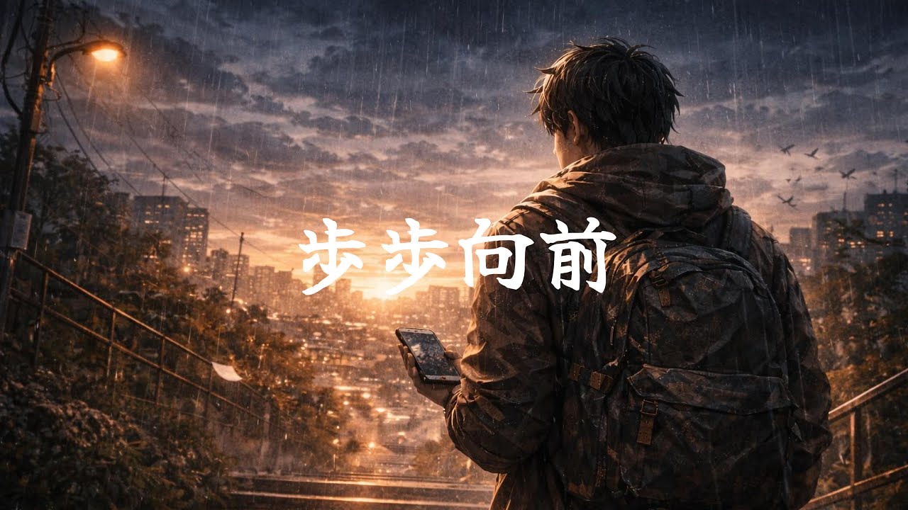 ♫ 步步向前《不是天生强大，而是一次次不放弃。》