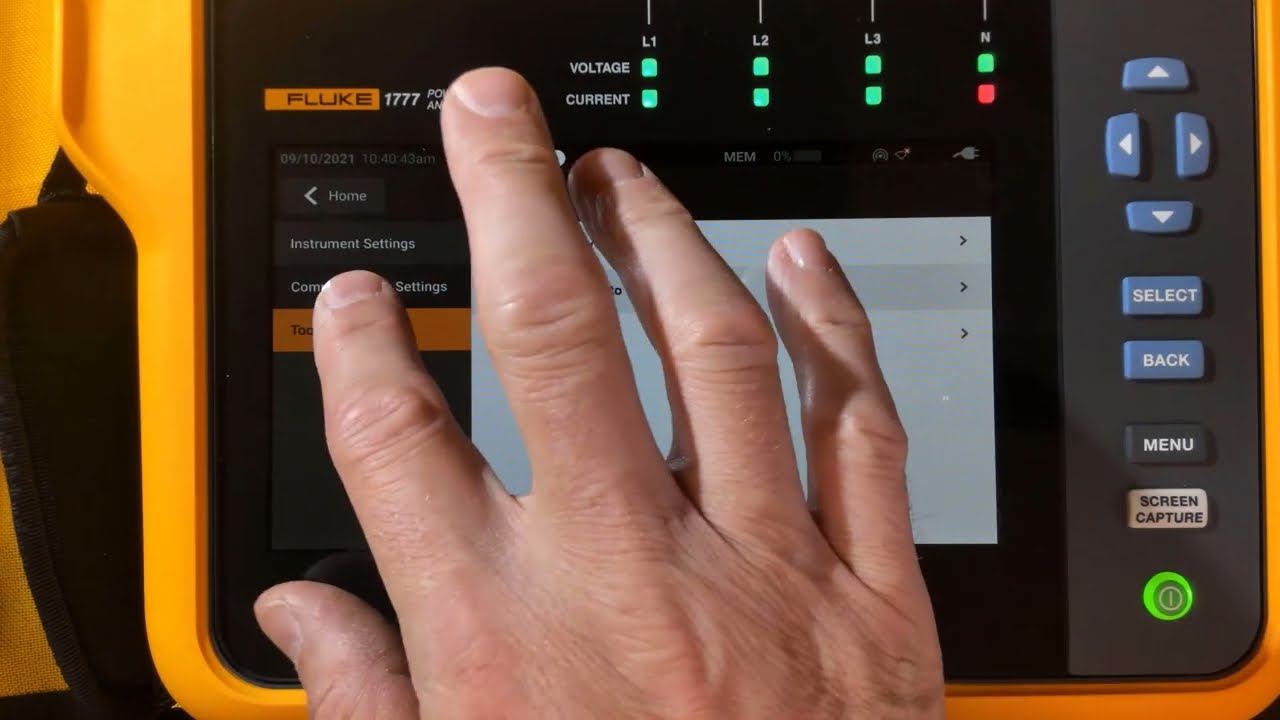 Using VNC to remotely control your Fluke PQA