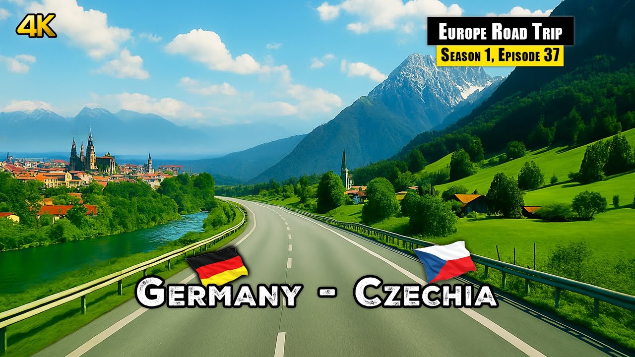 Crossing Borders, Autobahn - Long Drive from Munich to Prague