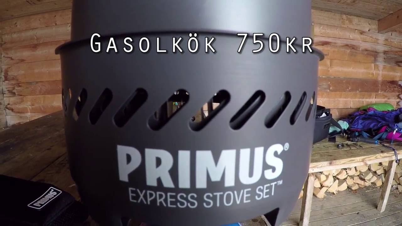 Zäta testar gasolköket Primus Express Stove Set