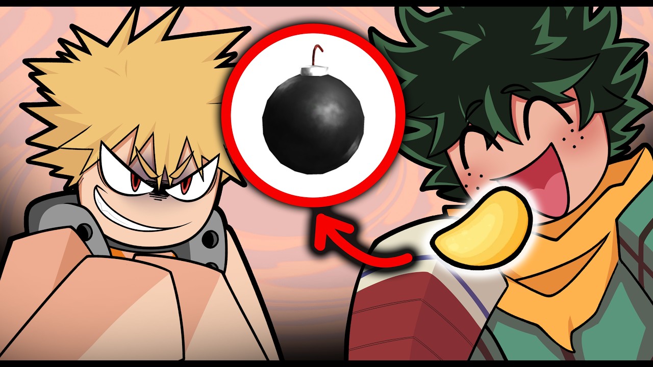 MHA Voice Actors TROLL in BOMB CHIP on Roblox