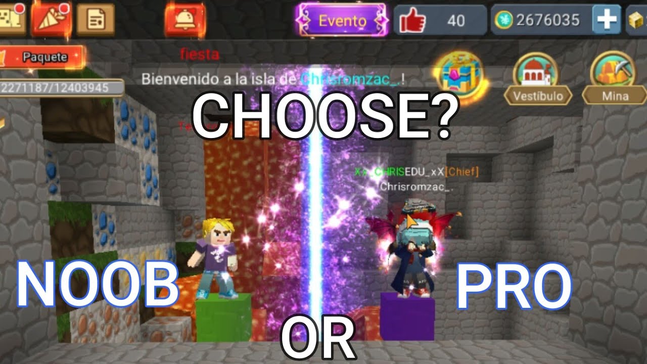 Friend Or Gun (Skyblock)Blockman Go #shorts