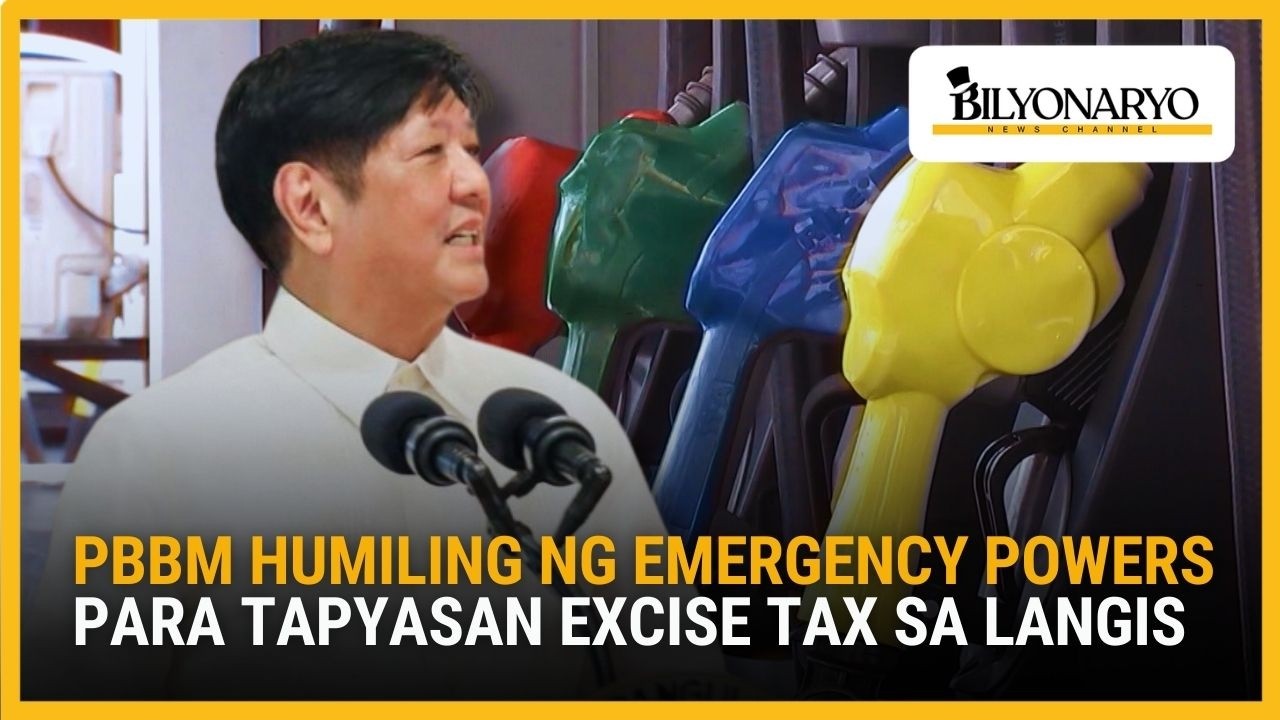 PBBM, pormal nang hihingi ng emergency powers sa Kongreso para tapyasan ang excise tax sa langis