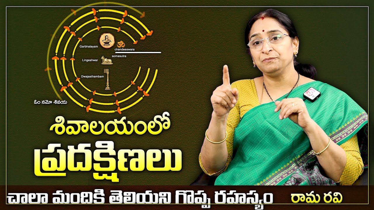 Ramaravi - Shivalayamlo Pradakshinalu || శివాలయంలో ప్రదక్షిణలు ఎలా చేయాలి? || SumanTv Women