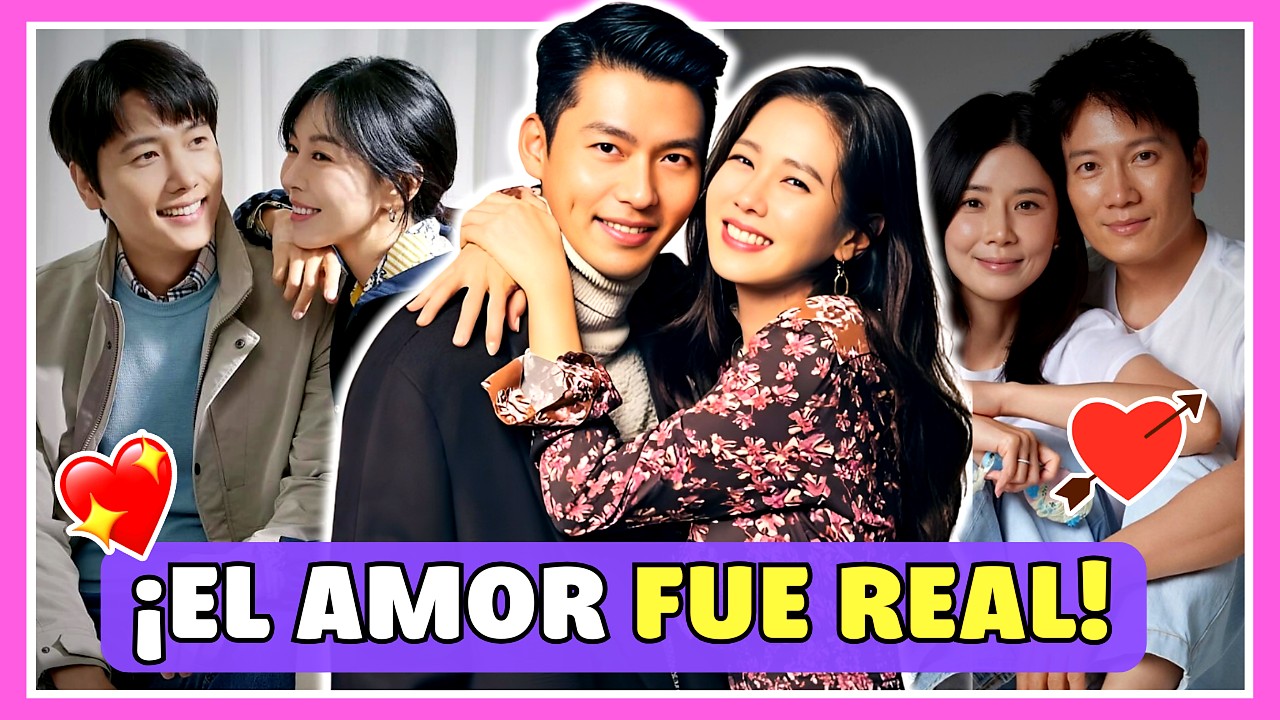 💖12 PAREJAS DE K-DRAMA que se ENAMORARON en la VIDA REAL 💞🥰