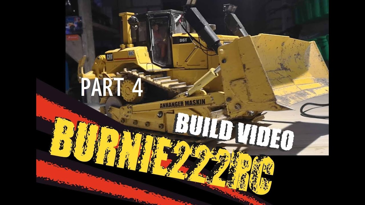 Making a 3D Printed D6 Bulldozer PART-4/6