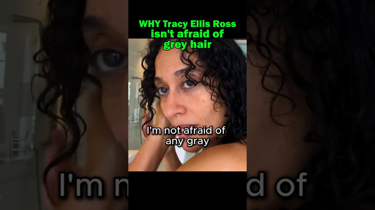WHY Tracee Ellis Ross doesn't feel afraid of her grey hair