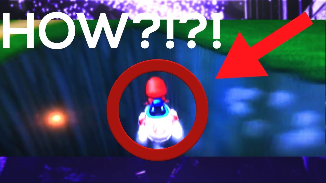 [MKWii] Mushroom Gorge Gap Jump Shroomless Without Off-road Glitch (INSANE!!)