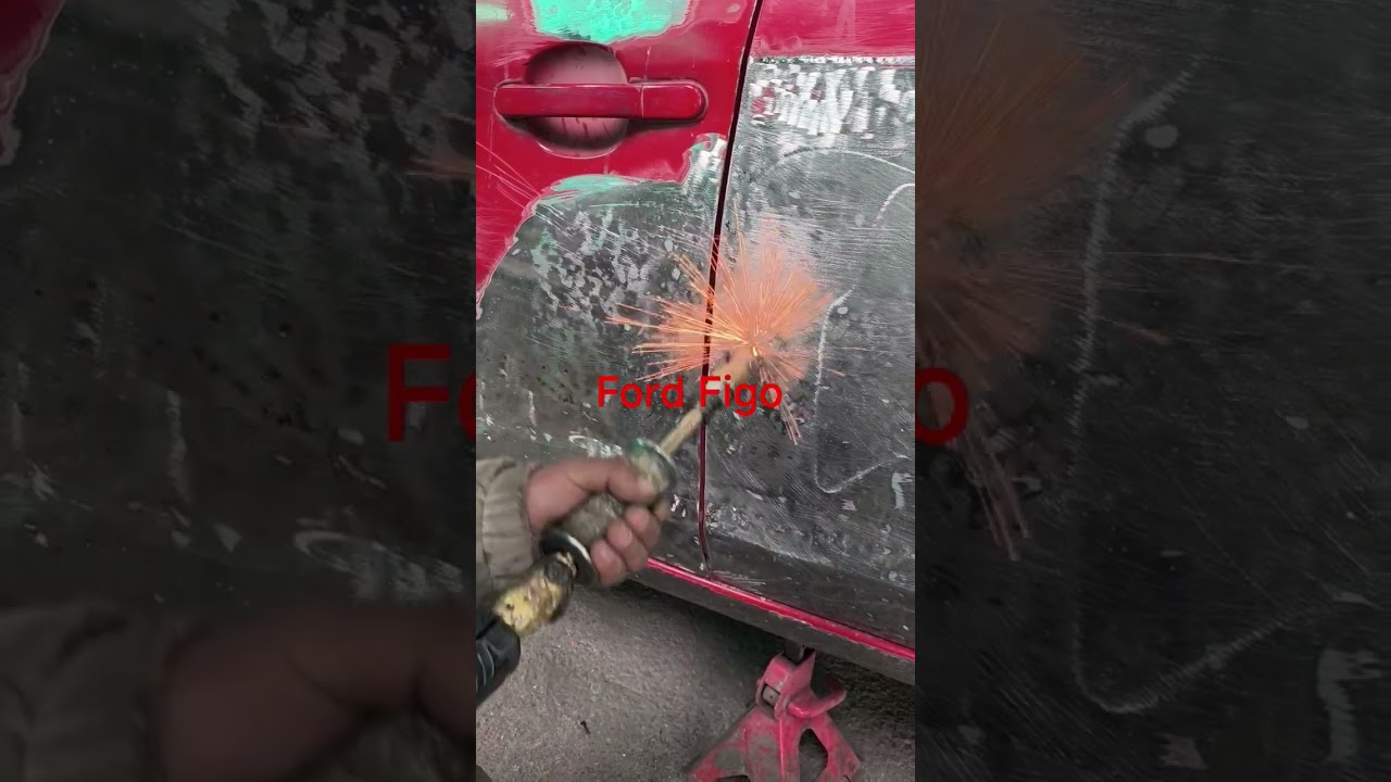 FORD FIGO RED FULL BODY PAINTING|DANISH'S MULTIPLEX CAR WORK'S