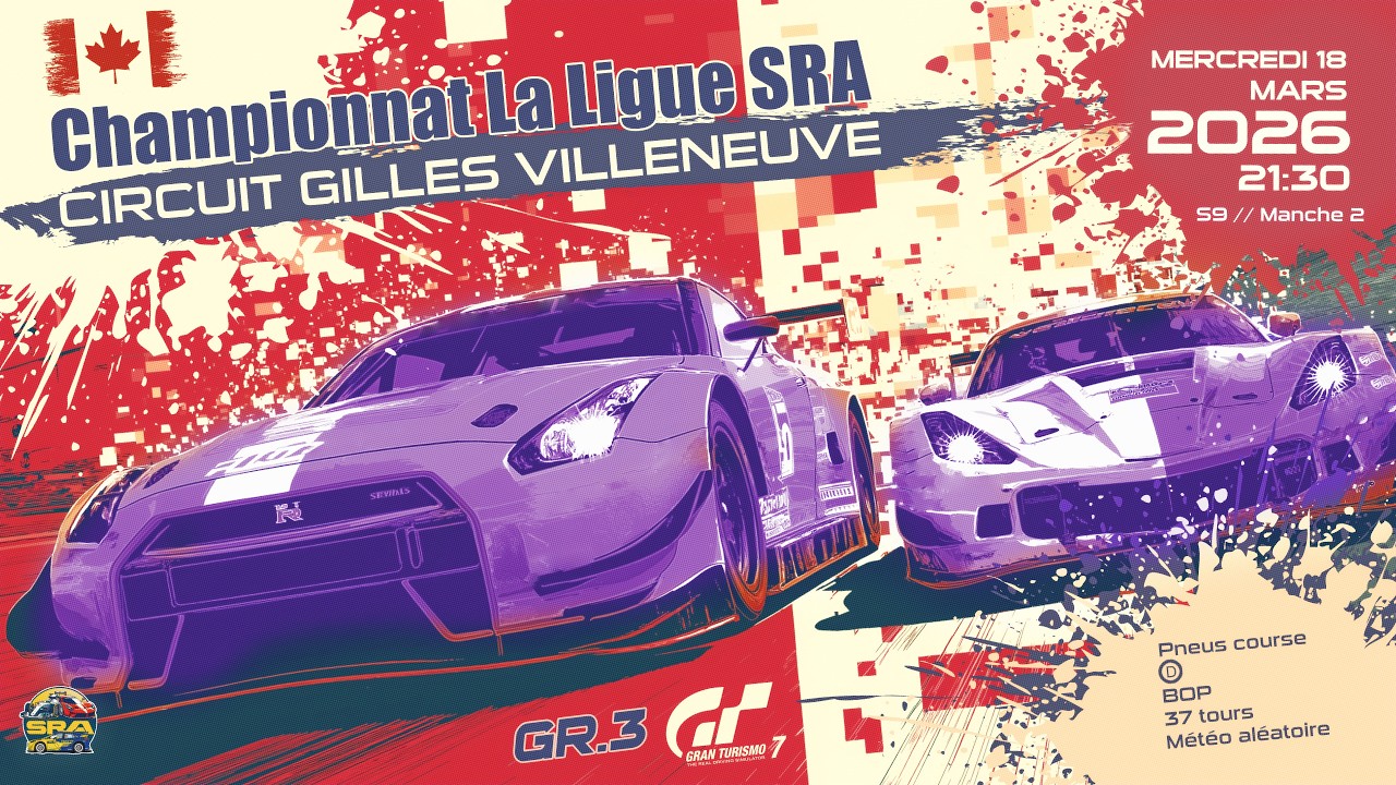 LA SRA - SAISON 9 - M2 - LIGUE GT3