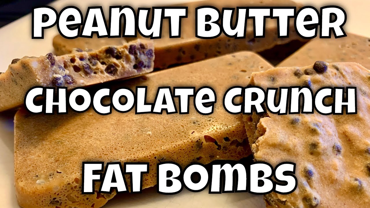 Better Than Reese's? Low Carb Chocolate Peanut Butter Crisp Bars