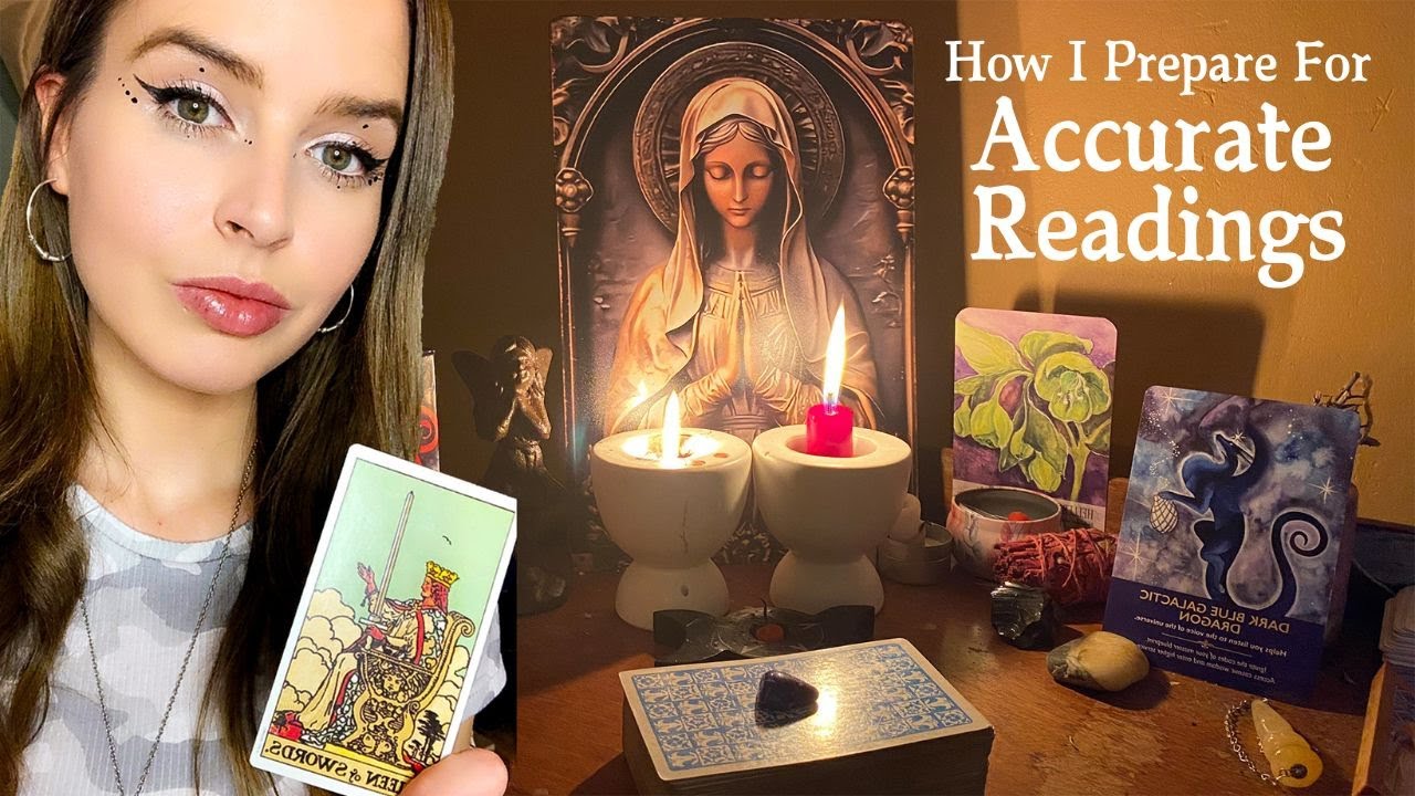 Morning Routine as a Professional Tarot Reader / My Process To Prepare For Client Readings