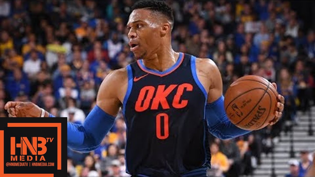 Golden State Warriors vs Oklahoma City Thunder Full Game Highlights / Feb 24 / 2017-18 NBA Season
