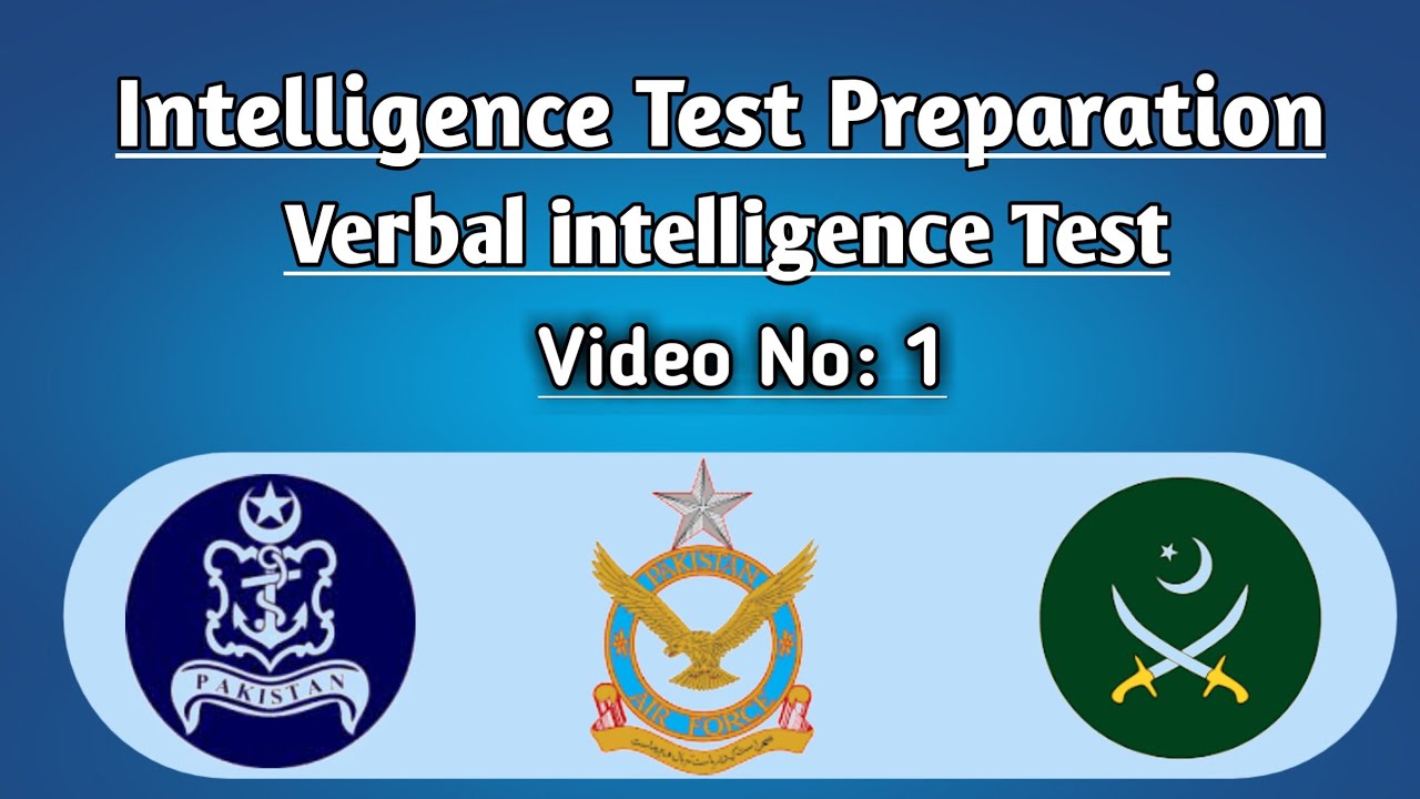 verbal intelligence test preparation | intelligence test questions #verbal