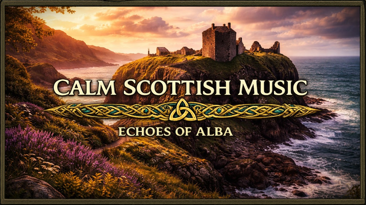 Breathtaking Scottish Landscapes｜Celtic Music for Reading & Relaxation