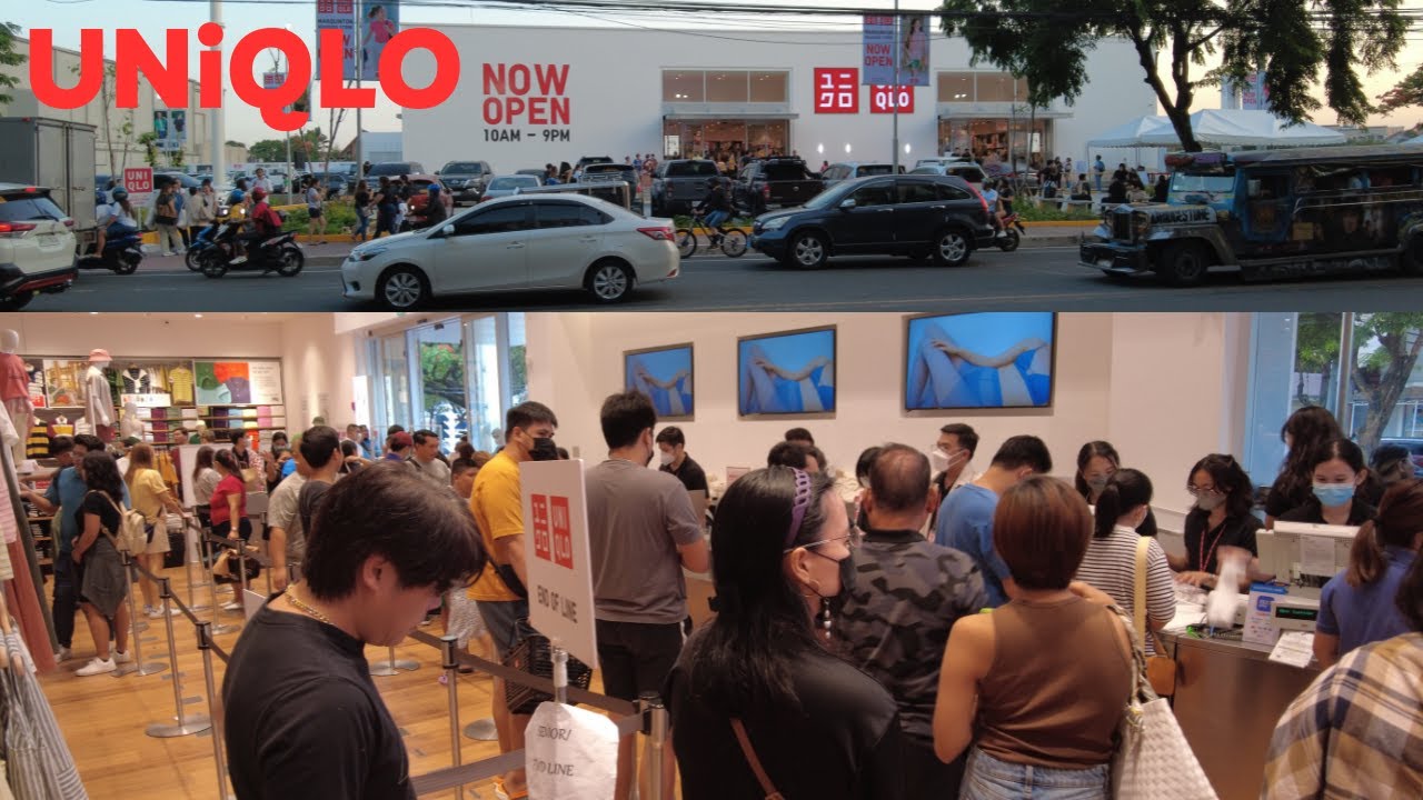 iT'S NoW OPEN!!? UNiQLO MARiKiNA